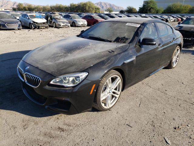 WBA6D0C55HG639688 - 2017 BMW 640 I GRAN BLACK photo 2