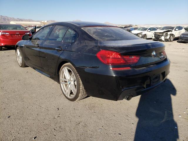 WBA6D0C55HG639688 - 2017 BMW 640 I GRAN BLACK photo 3