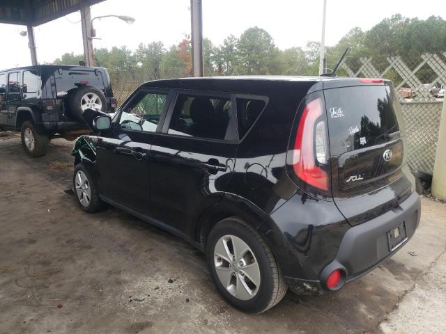 KNDJN2A28G7844113 - 2016 KIA SOUL BLACK photo 3