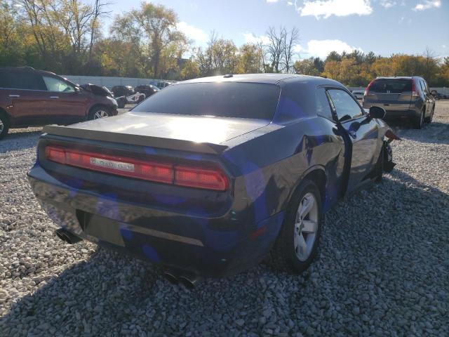 2C3CDYBT0DH554023 - 2013 DODGE CHALLENGER PURPLE photo 4