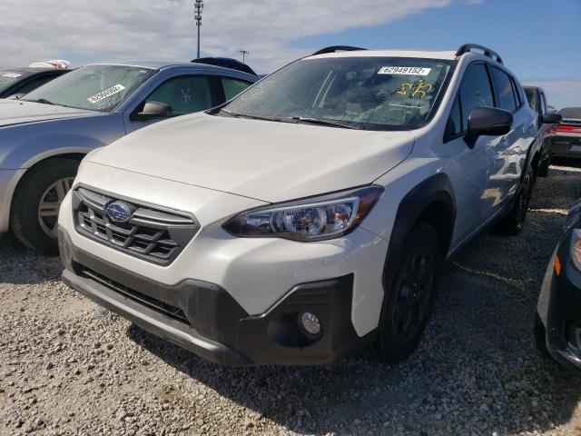 JF2GTHSC3PH214019 - 2023 SUBARU CROSSTREK WHITE photo 2