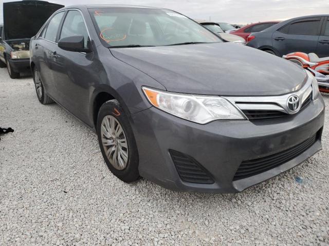 4T1BF1FK0EU390065 - 2014 TOYOTA CAMRY L GRAY photo 1