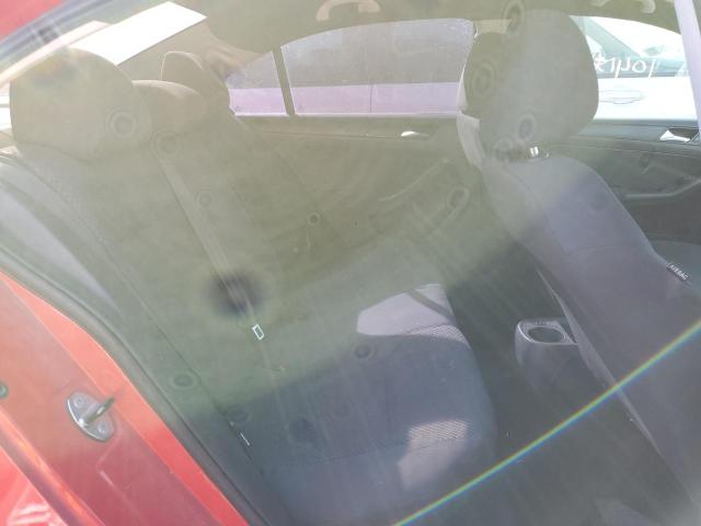 3VW2K7AJ9BM394890 - 2011 VOLKSWAGEN JETTA BASE 红色 照片 6