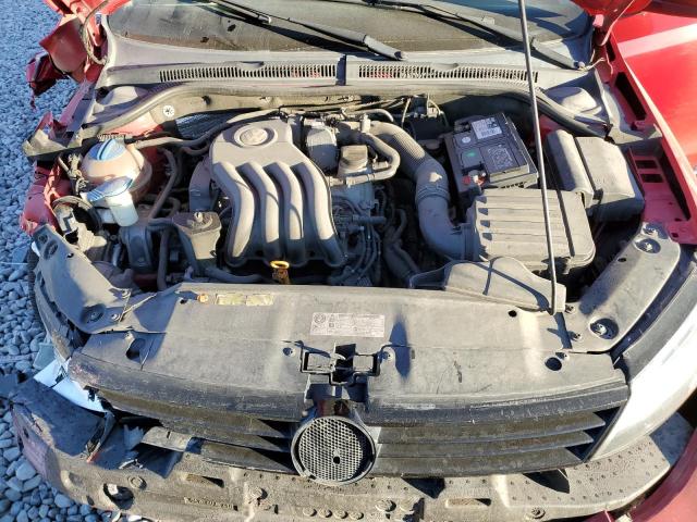 3VW2K7AJ9BM394890 - 2011 VOLKSWAGEN JETTA BASE 红色 照片 7