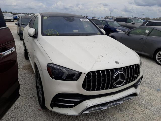 4JGFD6BBXMA222833 - 2021 MERCEDES-BENZ GLE COUPE SILVER photo 1