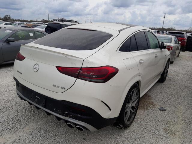 4JGFD6BBXMA222833 - 2021 MERCEDES-BENZ GLE COUPE SILVER photo 4