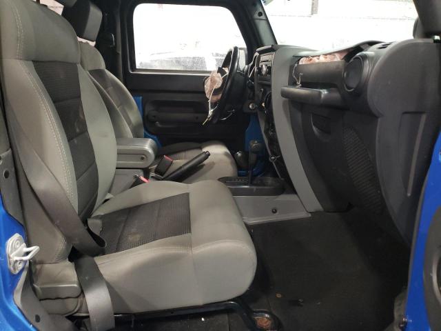 1J4AA2D1XAL136954 - 2010 JEEP WRANGLER S BLUE photo 5