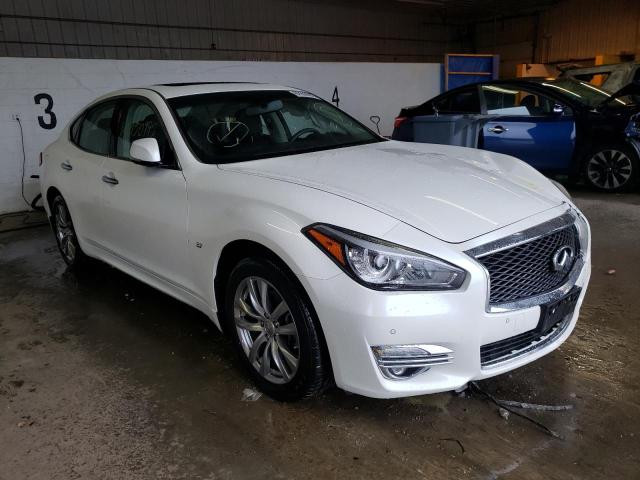 JN1BY1AR6KM585217 - 2019 INFINITI Q70 3.7 LU WHITE photo 1