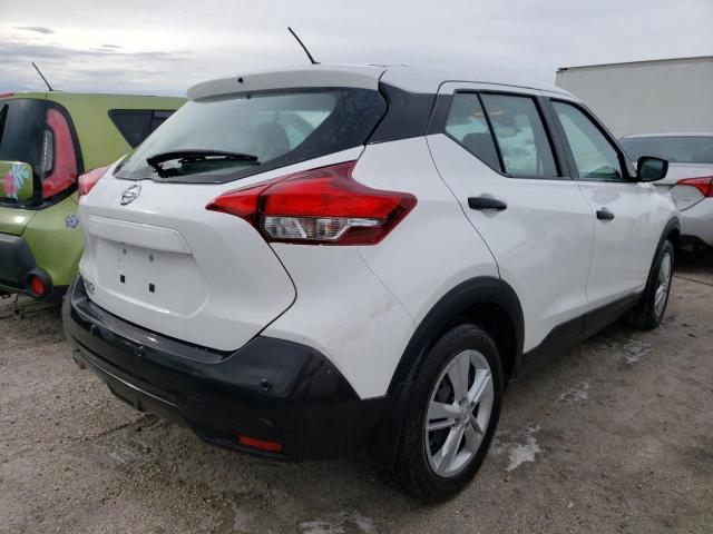 3N1CP5BV7LL532015 - 2020 NISSAN KICKS S WHITE photo 4