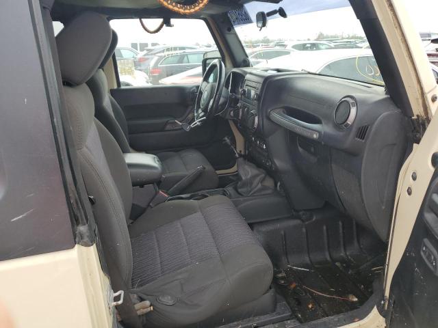 1J4AA2D10BL541478 - 2011 JEEP WRANGLER S BEIGE photo 5