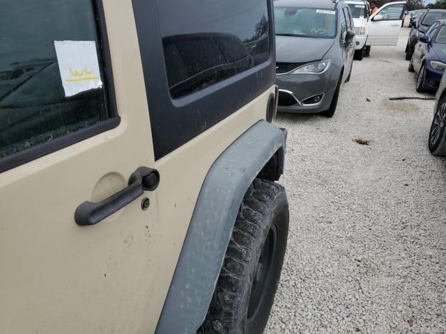 1J4AA2D10BL541478 - 2011 JEEP WRANGLER S BEIGE photo 9