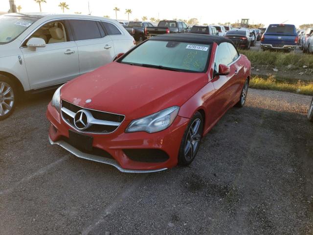 WDDKK6FFXGF330789 - 2016 MERCEDES-BENZ E 400 RED photo 2