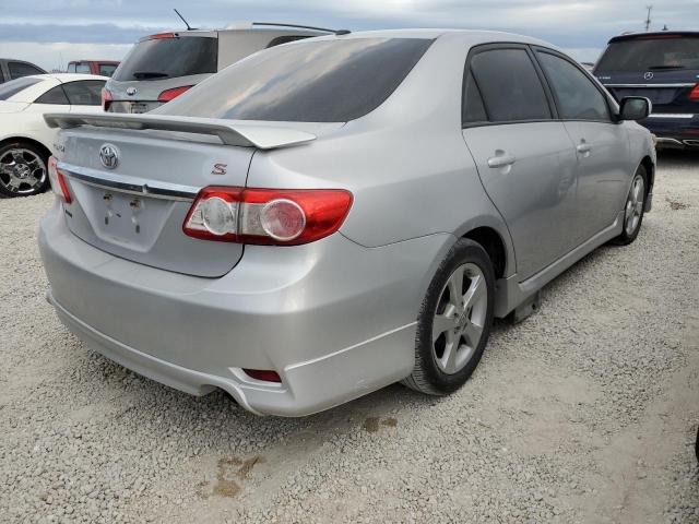 2T1BU4EE5BC540039 - 2011 TOYOTA CARROLLA SILVER photo 4