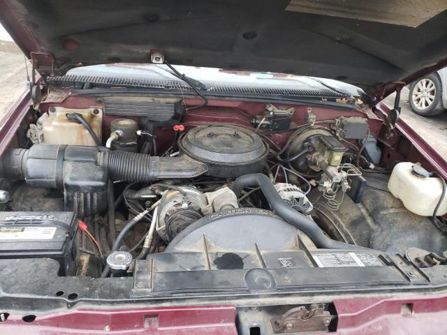 2GTEC19K5R1551825 - 1994 GMC C1500 BURGUNDY photo 7