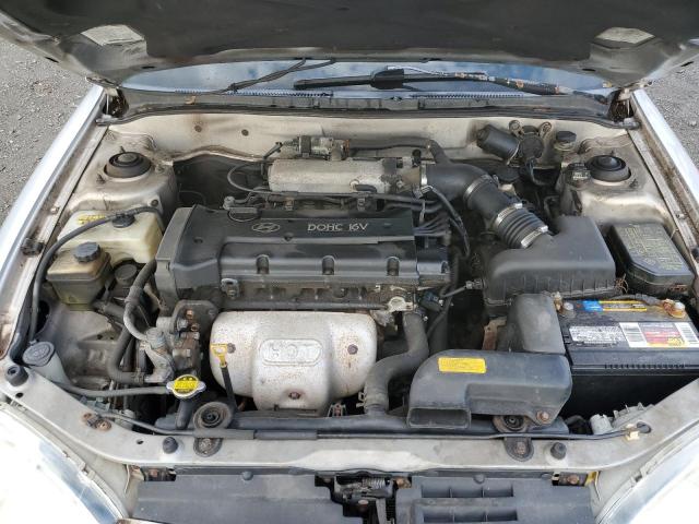 KMHJF35F3YU891385 - 2000 HYUNDAI ELANTRA SILVER photo 7