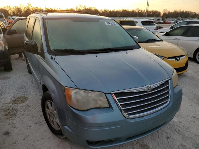 2A8HR54P68R762904 - 2008 CHRYSLER TOWN & COU BLUE photo 1