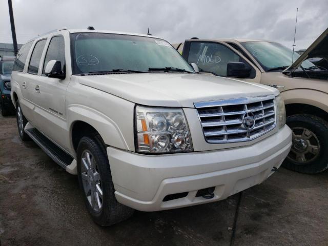 3GYFK66N05G169555 - 2005 CADILLAC ESCALADE E WHITE photo 1