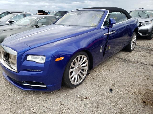 SCAXZ8C05LU202142 - 2020 ROLLS-ROYCE DAWN BASE Bleu photo 2