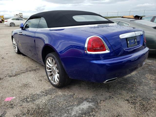 SCAXZ8C05LU202142 - 2020 ROLLS-ROYCE DAWN BASE Bleu photo 3