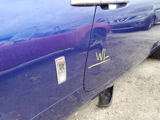 SCAXZ8C05LU202142 - 2020 ROLLS-ROYCE DAWN BASE Bleu photo 9