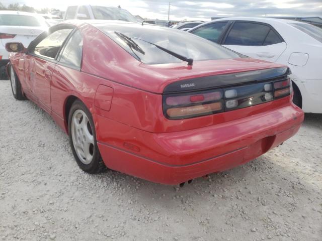 JN1RZ26A0LX004315 - 1990 NISSAN 300ZX 2+2 RED photo 3