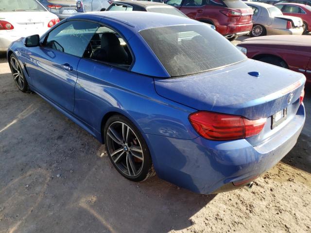 WBA3T3C50G5A42226 - 2016 BMW 435 I BLUE photo 3