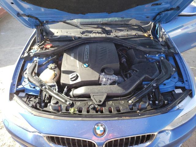 WBA3T3C50G5A42226 - 2016 BMW 435 I BLUE photo 7