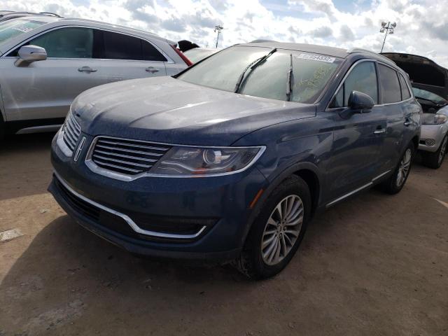 2LMTJ6KR1GBL60718 - 2016 LINCOLN MKX SELECT BLUE photo 2