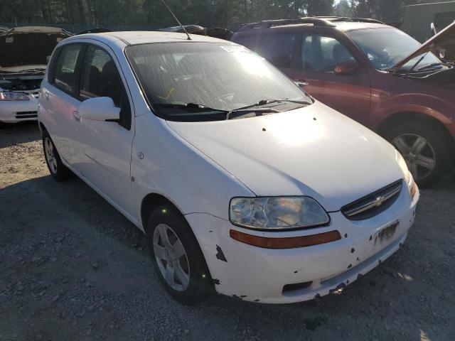 KL1TD666X8B235500 - 2008 CHEVROLET AVEO BASE WHITE photo 1