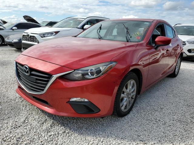 JM1BM1M71E1183291 - 2014 MAZDA 3 GRAND TO RED photo 2