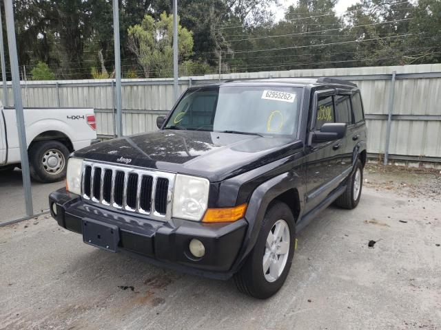 1J8HH48N18C180496 - 2008 JEEP COMMANDER 黑色 照片 2