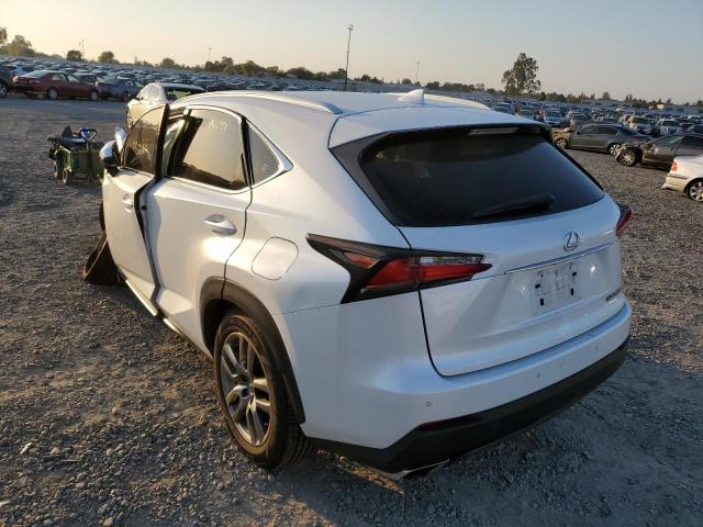 JTJYARBZ1G2042818 - 2016 LEXUS NX 200T BA WHITE photo 3