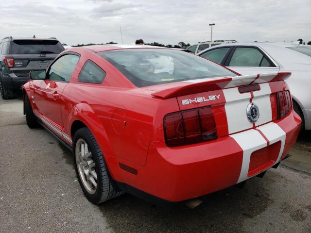 1ZVHT88S675338785 - 2007 FORD MUSTANG SH RED photo 3