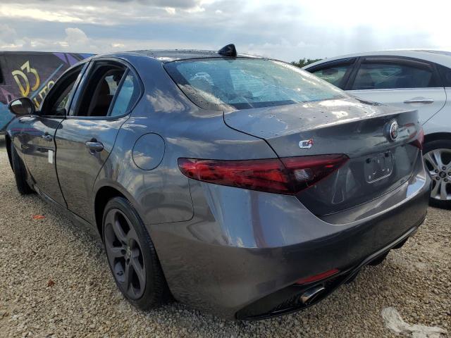 ZARFAEDN7H7536236 - 2017 ALFA ROMEO GIULIA Q4 GRAY photo 3