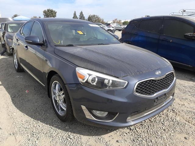 KNALN4D71E5123553 - 2014 KIA CADENZA PR BLUE photo 1