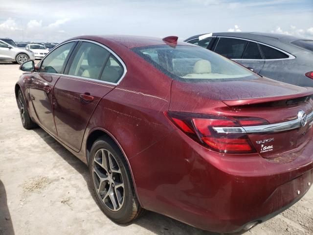 2G4GL5EXXH9136089 - 2017 BUICK REGAL SPOR BURGUNDY photo 3