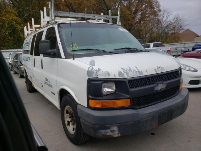 1GCHG39U541101623 - 2004 CHEVROLET EXPRESS CA WHITE photo 1