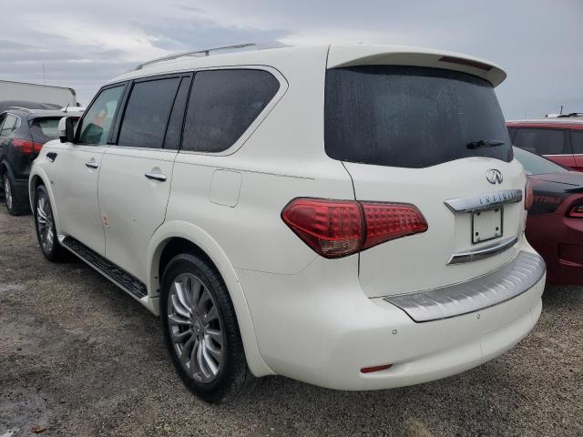 JN8AZ2NC6F9370161 - 2015 INFINITI QX80 WHITE photo 3