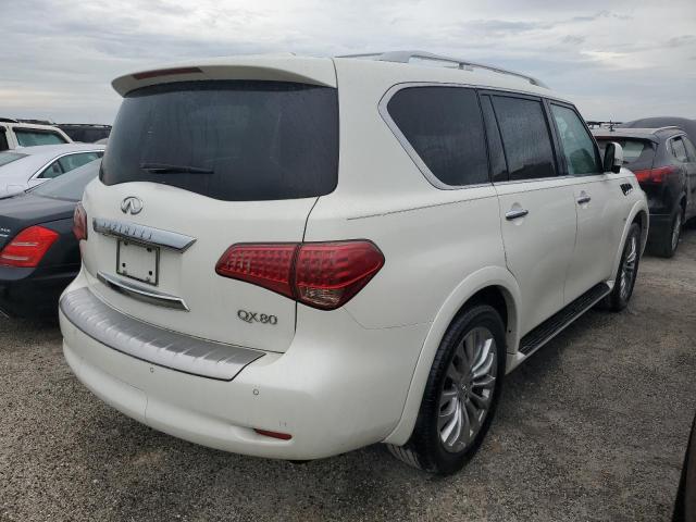 JN8AZ2NC6F9370161 - 2015 INFINITI QX80 WHITE photo 4