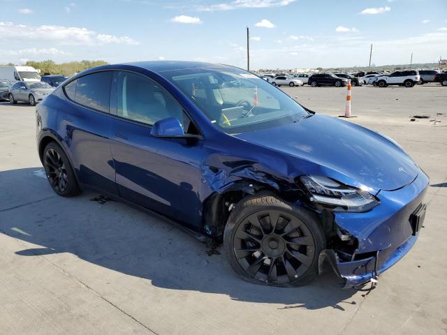 7SAYGDEE0NF481406 - 2022 TESLA MODEL Y Синий фото 4