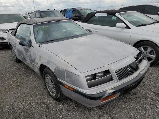 1C3XJ4539MG162295 - 1991 CHRYSLER LEBARON 银色 照片 1