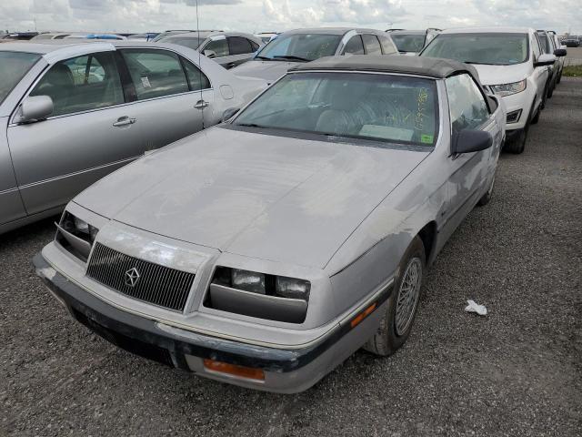 1C3XJ4539MG162295 - 1991 CHRYSLER LEBARON 银色 照片 2