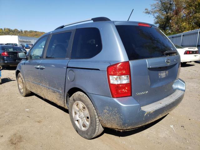 KNDMB133296320972 - 2009 KIA SEDONA BLUE photo 3