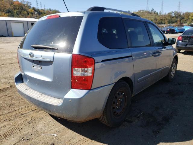 KNDMB133296320972 - 2009 KIA SEDONA BLUE photo 4