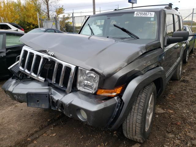 1J8HG58227C598918 - 2007 JEEP COMMANDER 灰色 照片 2