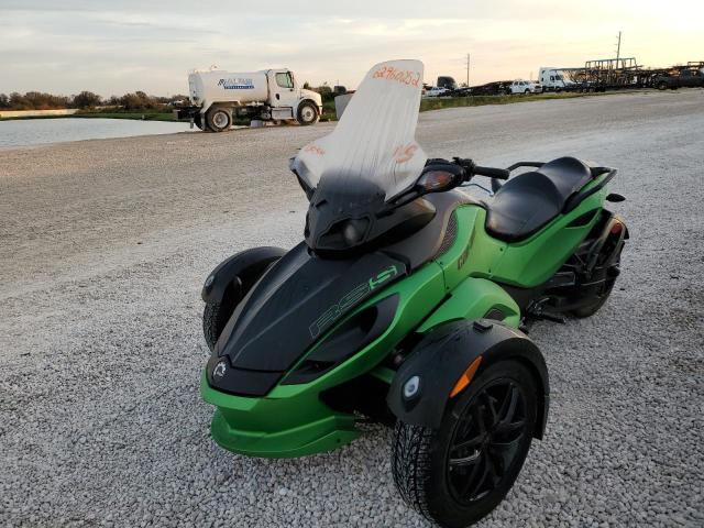 2BXJANA17CV000729 - 2012 CAN-AM SPYDER ROA GREEN photo 2