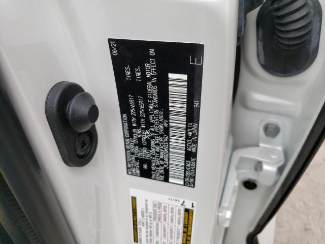 JTJDARBZ6M5031967 - 2021 LEXUS NX 300 BAS 白色 照片 10