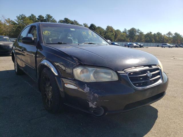 JN1CA31D91T811327 - 2001 NISSAN MAXIMA BLACK photo 1