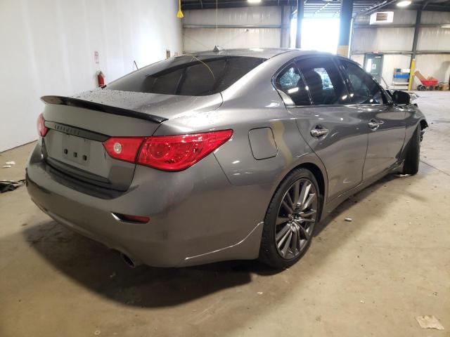 JN1FV7AP7GM420764 - 2016 INFINITI Q50 RED SP GRAY photo 4