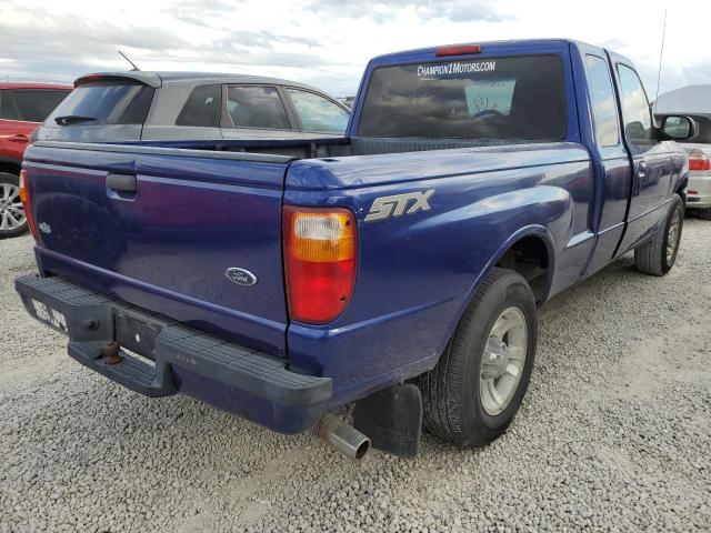 1FTYR44E05PA75740 - 2005 FORD RANGER SUP BLUE photo 4